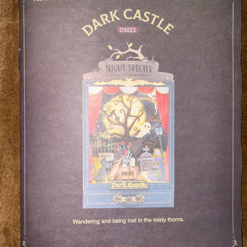 Rolife Dark Castle (DS023) DIY miniature house new