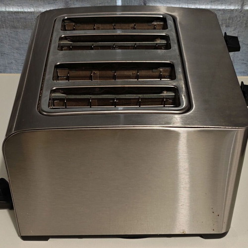 Profi Cook PC-TA 1073 four-slot toaster like new, stainless steel