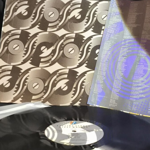 Rolling Stones Steel Wheels vinyl record used