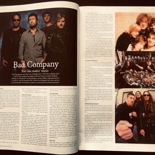 Sweden Rock #7 magazine 2002 in like new condition