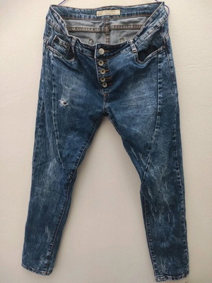 Blue fitted jeans XL like new