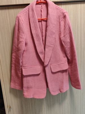 Shein ροζ σακάκι σαν καινούργιο, μέγεθος L 40 12