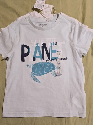 Orchestra short-sleeve t-shirts new, size 116 cm, pack of 2