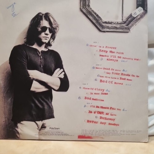 Bon Jovi The Best Of vinyl used