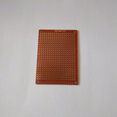 Set of 5 perforated plates 5 x 7 cm new