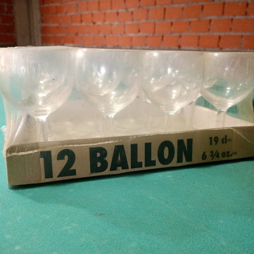 Wine glasses new, pack of 12, 190ml