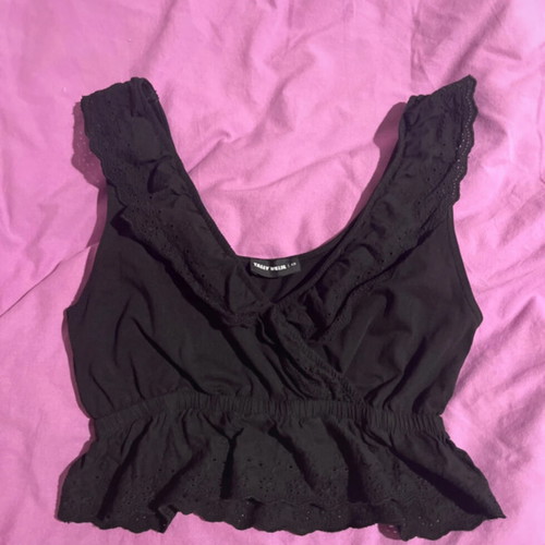 Black top new, size XS
