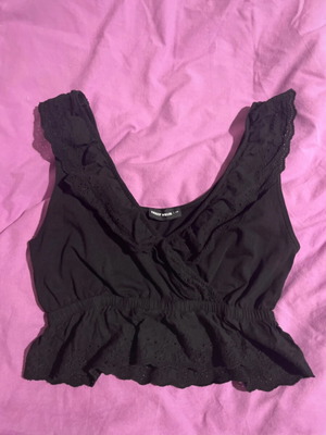 Black top new, size XS