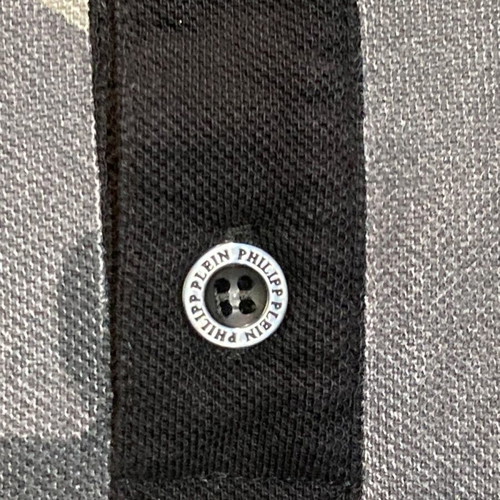 Philipp Plein SS16 Skull Camo Polo Shirt, S, Made in Italy