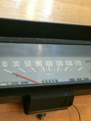 Vintage NSU PRINZ 1200 MK4 VDO instruments speedometer used with cracks