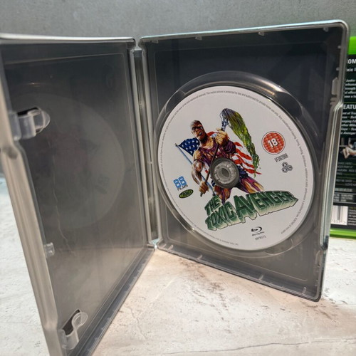 Toxic Avenger 1-3 Blu-ray σαν καινούργιο, πακέτο με steelbook