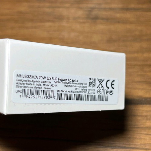 Φορτιστής iPhone Apple 20W USB-C καινούργιος