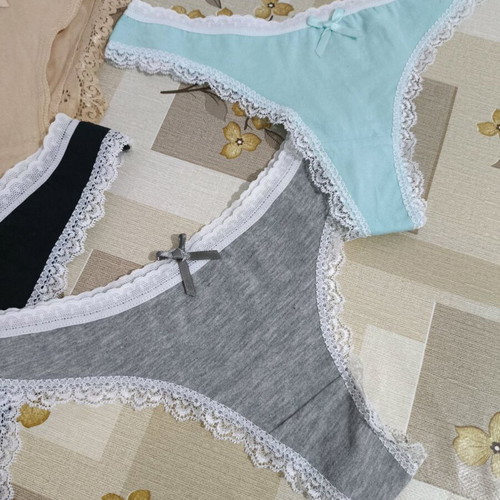 Set of 5 new cotton-rich underwear for S/heavy M size