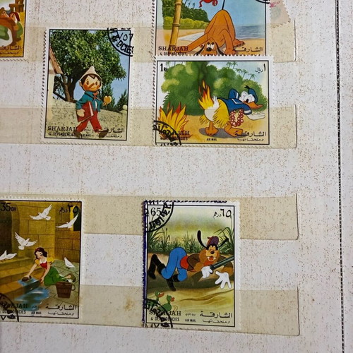 Disney stamps sealed, 39 pieces, like new