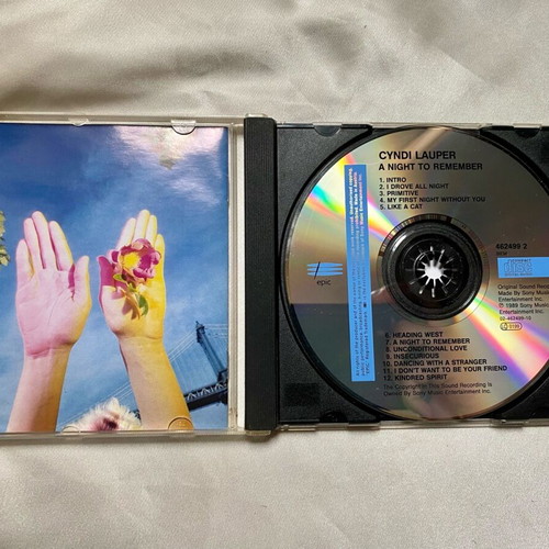 Cyndi Lauper A Night To Remember CD used, pop