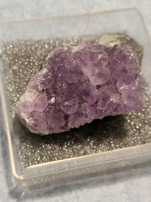 Amethyst sample from Brazil