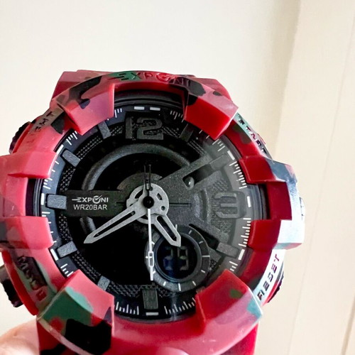 Expcni wristwatch men's new with black dial