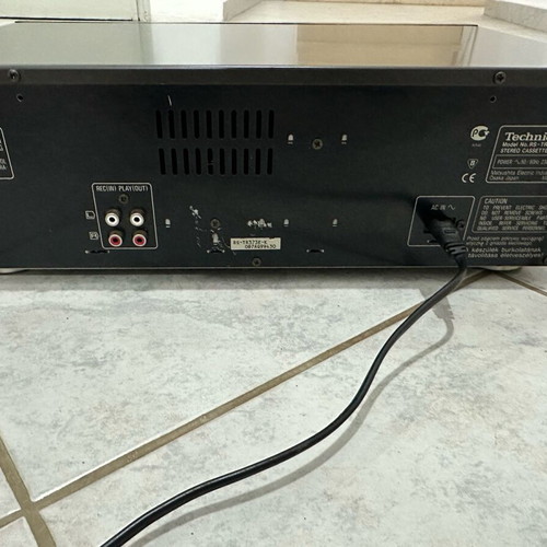 Technics RS-TR373 double cassette deck like new
