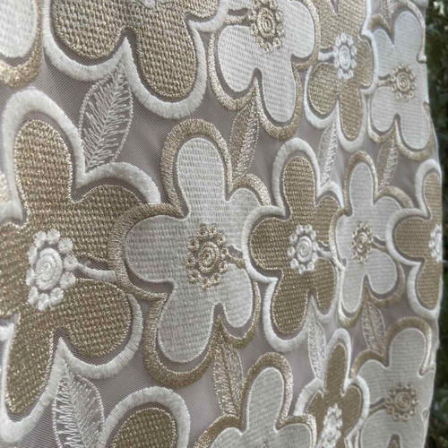 Yumi lace dress new, beige, size M