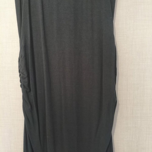 Maxi black summer dress Reina Clothes like new, stretchy mako fabric