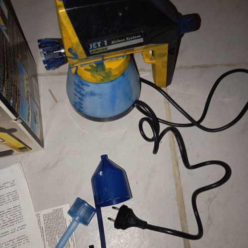 Paint spray gun used