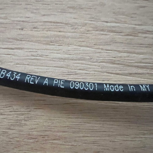 Datalogic RS-232 PWR 9-Pin female spiral cable like new