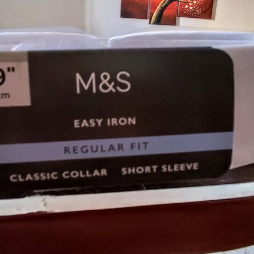 Set of 2 sleeveless shirts and pants M&S new, black and white