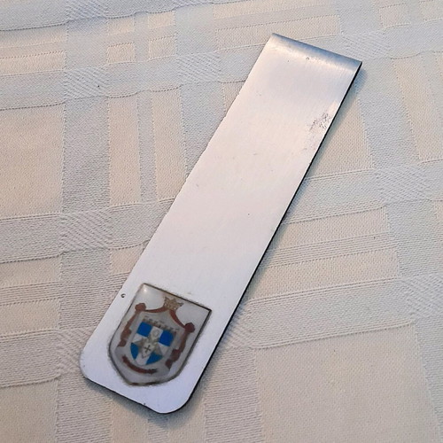 Magnetic bookmark used vintage