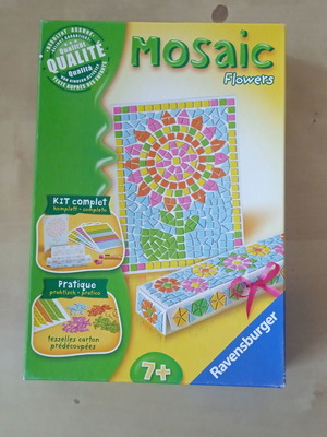 Παιχνίδι κατασκευής Ravensburger Mosaic Flowers μεταχειρισμένο
