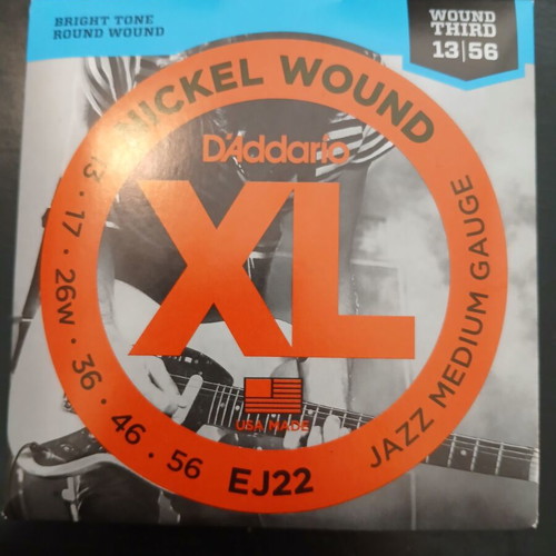 D'Addario EJ22 XL Nickel Wound electric guitar strings new