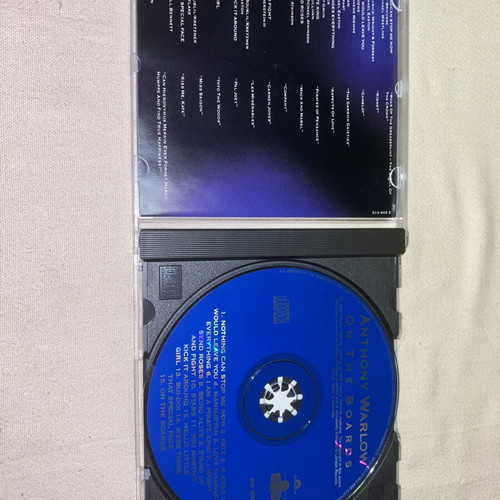 Anthony Warlow On The Boards CD like new musical album