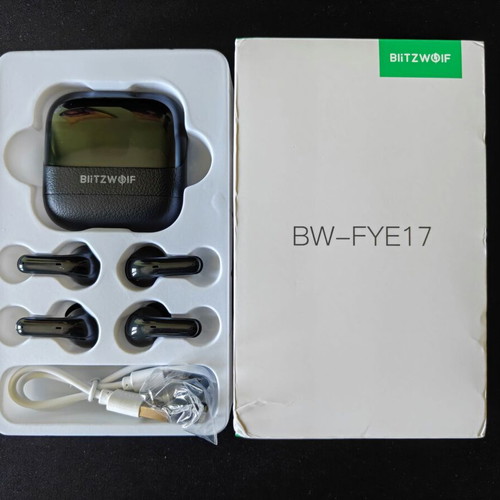 BlitzWolf Bluetooth Earphone 2-in-1 New, 2 Pairs BW-FYE17