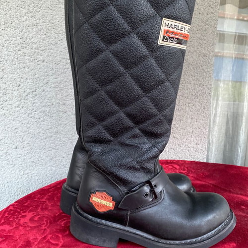 Harley Davidson woman’s boots size 37 used, black