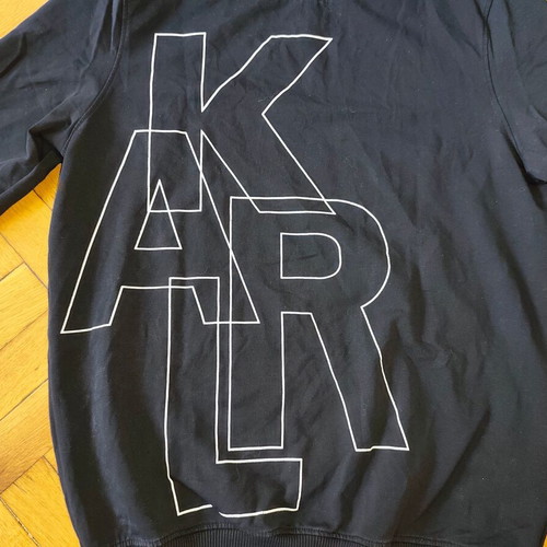 Karl Lagerfeld Sweater Black Mens Small used