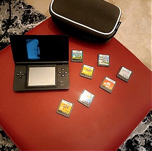 Nintendo DS μαζί με 7 κασέτες και θήκη