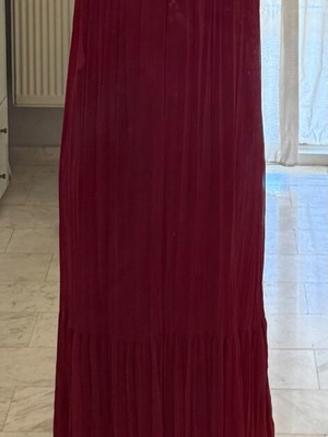 Zara long dress small fuchsia like new, airy summer