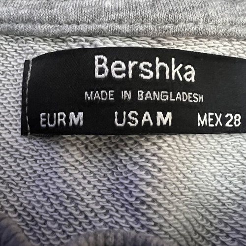 Bershka sweatshirt medium gray used
