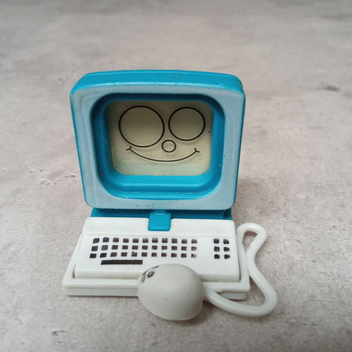 Collectible plastic computer decoration 1990s used