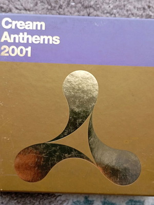 Cream Anthems 2001 CD used, foreign hits collection on 2 CDs