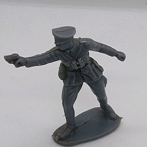Plastic German Officer Solpa 1970 like new, 5 cm