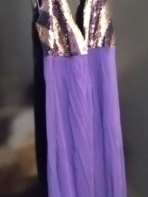 Mini dress used one size with elastic lower part