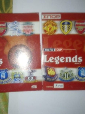 DVD The FA Cup Legends Κύπελλο Αγγλίας Θρύλοι 2 DVD καινούργιο