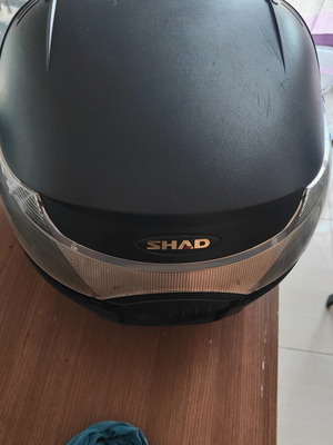 Sh33 motorcycle top case used, without base