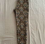 H&M patterned high-waisted pants like new, size 36