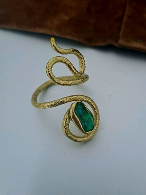 Ring by Evangelia new, gold color