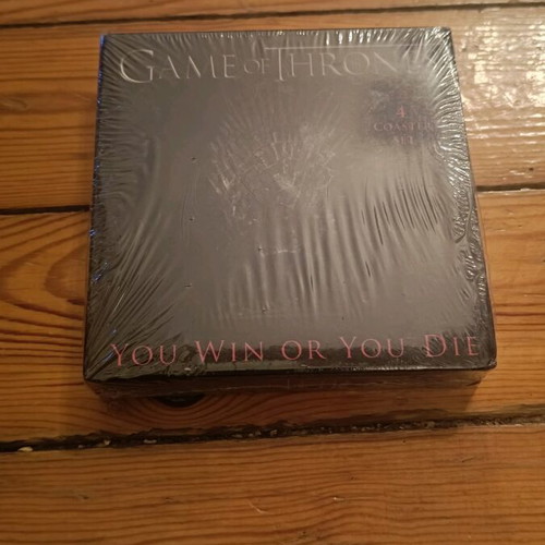 Game of Thrones coaster sealed