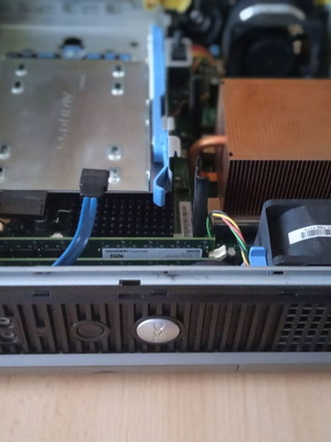 Dell Optiplex 755 USFF επιτραπέζιος υπολογιστής μεταχειρισμένος για ανταλλακτικά με τροφοδοτικό
