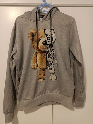 Grey Teen Hoodie used, size L