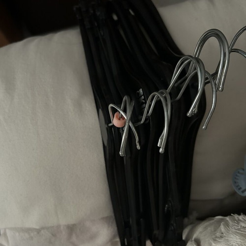 Plastic hangers pack of 12, like new