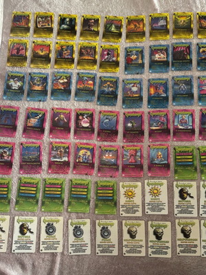Goosebumps card collection 62 cards like new